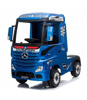 Mercedes Actros, azul metalizado, 4WD, radio FM, batería 2x12V7ah, RC LI-ActrosBlue